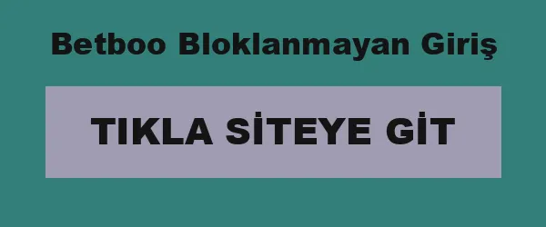 Betboo Bloklanmayan Giriş infografik